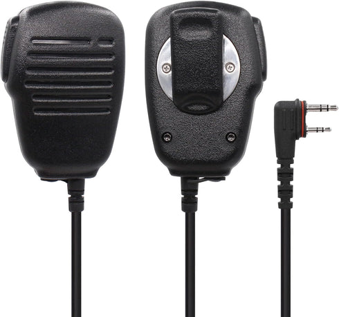 Hm-186ls Small Speaker Microphone for Icom ID-31A ID-51A ID-52A IP100H IP501H with Right Angle 2-Pin Connector