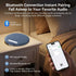 Generic Sleeping,2026 Bluetooth Pillow Speaker for Upgraded Ultra -Thin Wireless Under Pillow Speaker with Stereo Bass