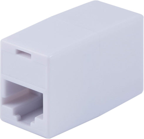 Power Gear in-Line Network Coupler, RJ45 Ethernet Cables, White, 76750, 1 Pack