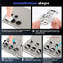 Tensea 3+2PCS Camera Lens Protector for Samsung Galaxy S24 Ultra 5G, 9H Tempered Glass, Metal Ring, Case Friendly, 2024.
