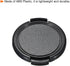 PATIKIL Camera Lens Cap, 2 Pack Sides Pinch Front Lens Cover with Microfiber Cleaning Cloth for 46mm Lenses