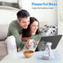 Gifts for Men Women, Cell Phone Stand with Wireless Bluetooth Speaker, Punchy Bass & HD Stereo Sound for Home Outdoors
