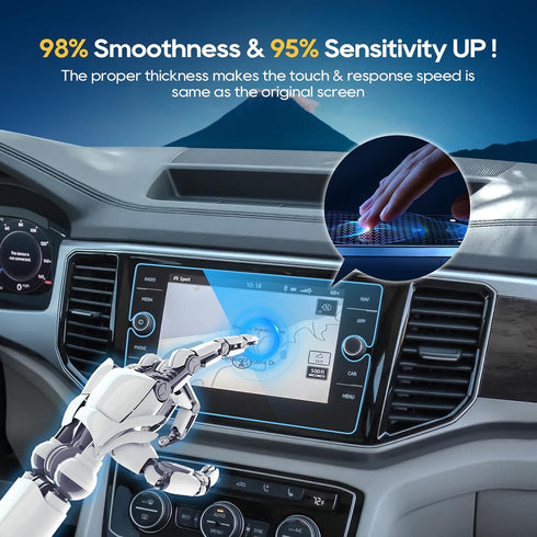 LFOTPP Atlas Screen Protector for Volkswagen Atlas, Golf MK7, Tiguan, Passat - Anti Scratch High Clarity