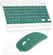 Rechargeable Bluetooth Keyboard and Mouse Combo, Ultra Slim Full-Size Keyboard and Ergonomic Mouse for Samsung Smart TV