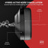 Hybrid Active Noise Cancelling Headphones - 2024 Upgraded Wireless Over Ear Bluetooth, 100H Playtime, Hi-Res Audio