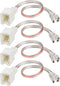 RED WOLF Car Door Speaker Wiring Harness Adapter - Connector Plug Compatible with Nissan Sentra, Altima, Rogue 2004-2019
