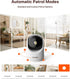Tenda 2K 6 360 2-Way 24/7 Storage(CP3-V3.0) Indoor Security Camera for Baby Monitor, WiFi Pet/Dog Camera for Home