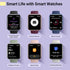 Smartwatch for Women, 1.8'' Fitness Tracker with Alexa, Call Alerts, Heart Rate Monitor, 120 Sports Modes
