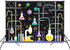 Chemical Science Birthday Party Backdrop 7x5ft Chemical Experiments Science Party Decorations Background for Kids Chemistry Lab Mad Scientist Equipment Science Research Banner