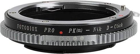 Fotodiox Pro Lens Mount Adapter for Pentax K AF (KAF) Lenses to Nikon F-Mount Cameras