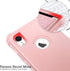 IDweel for iPhone XR Case with Tempered Glass Screen Protector for Women, 3 in 1 Shockproof Slim Hybrid Heavy Duty Hard PC Cover Soft Silicone Bumper Full Body Case, Rose Gold