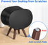 Wooden Table Stand for Sonos Era 300, Space Saving Desktop Speaker Stand, Black