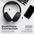 PowerLocus Bluetooth Over Ear Headphones, 60H Playtime, 4 EQ Modes, Hi-Fi Stereo Deep Bass for Travel, PC, Phones