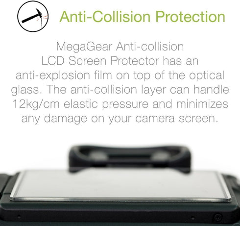 Mega Gear MG1241 Camera LCD Optical Screen Protector for Panasonic Lumix DC-ZS80, DC-ZS70 Models