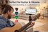 Generic 5 Guitar Head Phone Holder Mount with Picks, Universal Clip-On Smartphone Stand for Guitar & Ukulele