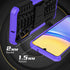 Shop Samsung Galaxy A15 5G Case - Military Grade Shockproof, Heavy Duty Bumper Cover with Kickstand & 2 Pack Screen