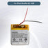 E-YIIVIIL 616-0274 G2 1GB, G3 MP3 3.7V 100mAH, Replacement Battery for iPod Shuffle Player Battery, with Repair Tool
