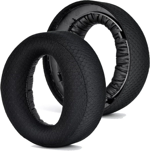 Replacement Ear Pads for Sony Playstation 5 PS5 Pulse 3D Wireless Headset, Breathable Mesh Fabric Ear Cushions Covers