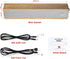 MICA Computer Speakers, Wired Sound Bar, Wooden Mini USB Powered PC Speakers for Desktop Monitor, Laptop, 3.5mm Aux