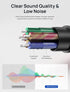 JSAUX 6FT Lightning to 3.5mm Audio Cord, Apple MFi Certified Aux Cable for iPhone 14/13/12/11/X - Grey