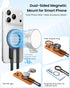 Maectech Magnetic Phone Tripod Magnetic Smartphone Stand Phone Mount Tripod for iPhone for Magsafe Selfie Stick