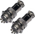 CESS Aviation 3 Pins Plug and Socket Wire Cable Connector - Diameter 0.63" (16mm) (2 Packs)