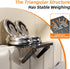 CABTE (11.81 9.45inch) Metal Projector Mount Adjustable Angle, Suitable for Projectors and Speakers Perforated Design