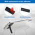 TIESOME 2 Pcs Ultra-Thin Invisible Kickstand, Adjustable Vertical and Horizontal Placement Stand, Metal Case Compatible