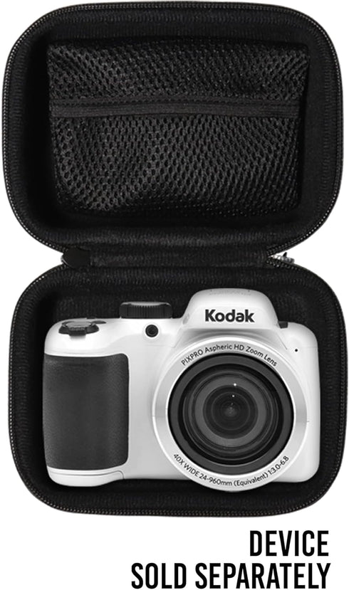 Alltravel Camera Case for Kodak PIXPRO Astro Zoom AZ252-RD, AZ401-WH, AZ421, Minolta 20MP, WIKICO 4K Camera