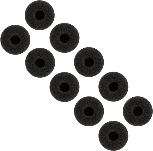 Foam Replacement Ear Sponge Covers for Headphone, 18mm (10pcs)
