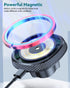 Wireless Magnetic Car Mount Charger for Magsafe, Cup Holder Charger with Heat Dissipation System, Fast Charging Phone