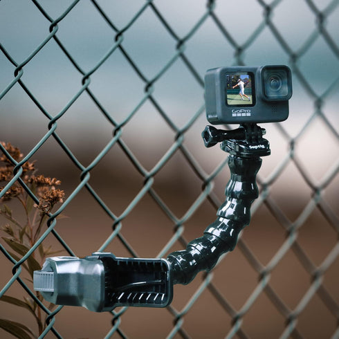 Suptig Jaws Flex Clamp Mount Gooseneck for GoPro Hero 12, 11, 10, 9, 8, 7, 6, 5, 4, Session, Akaso EK7000, Arlo Action