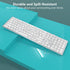 Wired Keyboard for Mac, Full Size with 20 Multimedia Shortcut Keys, USB A/USB C Compatible for Apple Mac Pro/Mini,