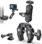 ULANZI Super Clamp Camera Mount with 360° Ballhead Magic Arm, 1/4"-20 & 3/8"-16 Thread for Canon Nikon DSLR/Gopro