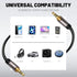 3.5mm 35 5 Kxable Aux Cable Feet, Long Male to Male Auxiliary Audio Cord, Preminun Gold Plated Compatible