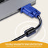 VGA to VGA Monitor Cable, 3 Feet Male to Male Computer Cord for TV and Projector, 10 Pack