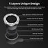 Tensea Camera Lens Protector for iPhone 13 Pro - Bling Tempered Glass Cover, Cute Metal Individual Lens Ring