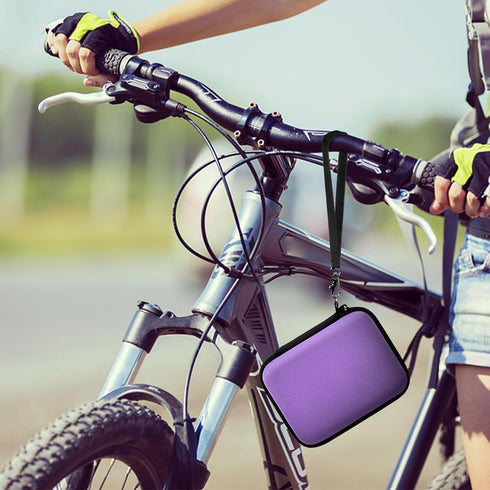 Vlogging Camera Case, Purple for Duluvulu/TEBNGIHNM/zheozeig/Oiadek 4K Digital Cameras for Youtube, Carrying Storage