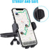 WixGear Universal Car Phone Mount Holder with New Gravity Self-Locking Design, Compatible with All Smartphones