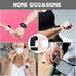 2 Pcs Quick-Release Silicone Watch Bands, Waterproof Soft Straps with Stainless Steel Buckle for Smart Watch