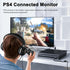 Kumiho 4K60Hz PS5/4(Non-Bidirectional) HDMI to DisplayPort Adapter High Speed HDMI Male to Display Port Female