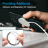 55x0.4mm(ODxT) 2 Pack, MECCANIXITY Universal Metal Ring Sticker Wireless Magnetic Charger Magnet Ring Stickers