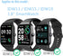 Screen Protector For IDW13 / IDW15 / IDW19 Smart Watch 1.8" (6 PACK) Full Coverage Clear TPU Film Compatible for Woneligo/Fitpolo/MILOUZ SmartWatch