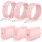 for iPhone USB C Charger Fast Charging, 3Pack 20W USB C Block with 60W USB C to C Cable 6FT, Pink