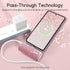 iWALK USB C Portable Charger 4500mAh, Ultra-Compact Small Power Bank, Sparkly Battery Pack for iPhone 16/16 Plus/16