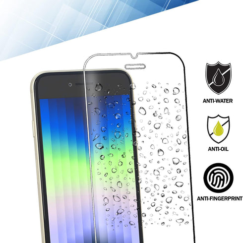 RKINC Screen Protector (4-Pack) for iPhone 6S / iPhone 6 - Tempered Glass Film, 0.33mm, Bubble-Free