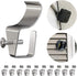 Vinyl Siding Clip Hooks for Outdoor Camera, No-Hole Needed Mounting for Home Security Camera, 12 Pack