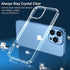 Red2Fire Compatible with iPhone 13 Pro Max Case, Clear Ultra Slim Thin Anti-Yellowing Shockproof Protective Case
