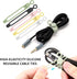 35pcs Silicone Cable Ties,Reusable Cable Management Organizer, Wire Ties Travel Cord Ties Cord Organizer for Bundling Cable Cords in Home,Office,Kitchen,School(5 Colors) by UMUST