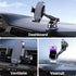 Miracase 3-in-1 Cell Phone Holder for Car, Universal Mount for Dashboard, Air Vent, Windshield, Compatible with iPhone